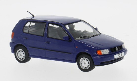 Volkswagen Polo Mk.3 1994 Blauw - 1:43